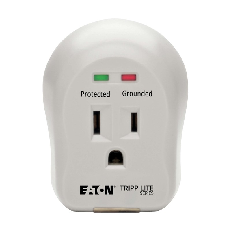 Eaton Tripp Lite SPIKECUBE Single Outlet Surge Protector Power Strip,