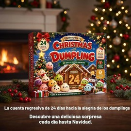 Calendario de Adviento 2026 con Juguetes Antiestrés y 24 Sorpresas Navideñas para Toda la Familia
