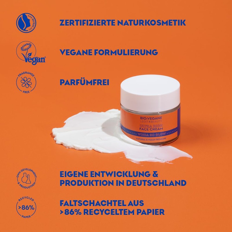 Organic: Vegan Ultra Rich Face Cream