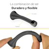 Topa Puerta de Primavera con Parachoques de Goma,Flexible,Resistente,Topa Puerta de