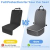 ELONGRIVER Dog Car Seat Covers, Waterproof Front Seat Cover