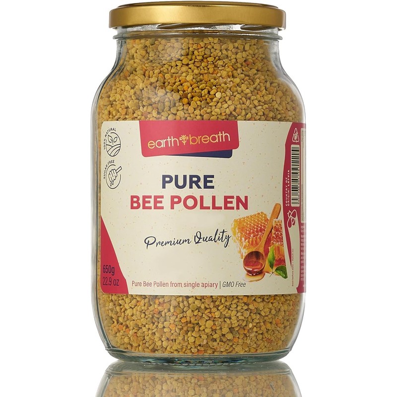 Earthbreath Earthbreath Bee Pollen Granules 650g – 100% Pure, Raw