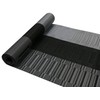 Famibay PVC Heat Resistant, Washable, Vintage, Vinyl Table Runner, Black