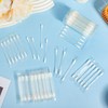 Piercing Aftercare Cotton Swabs, Disposable Saline Solution Qtips (50 Pcs)