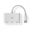 Nedis USB Multi-Port Adapter | USB 2.0 | USB-C Female