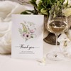 HiABNRT 25 Funeral Thank You Cards with Envelopes, 5 Designs,