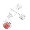 Ipetboom 12pcs Lip Gloss Tube Lip Glaze Container Gradient Design