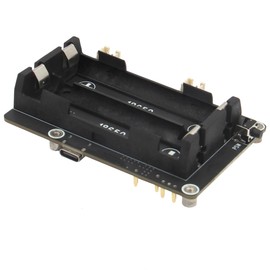 Geekworm X1200 5V UPS Shield for Raspberry Pi 5, with Max 5.1V 5A Output & Auto Power On & Safe Shutdown & Power Loss Detection Function