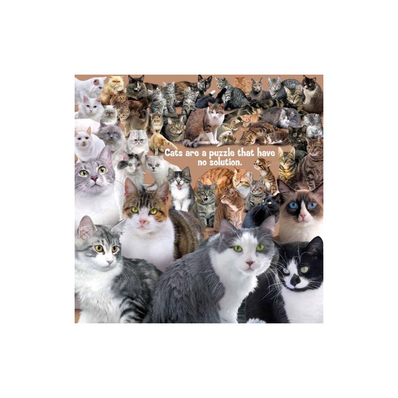 Buffalo Games World's Most Diff: Cats