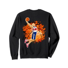 Costa Rica National Basketball Jersey Sport Slam Dunk Gift Sweatshirt