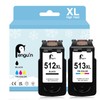 Penguin PG-512XL CL-513XL for Canon 512 XL 513 XL 510