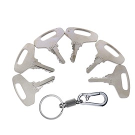 ZTUOAUMA 6X Ignition Keys #55240 66711-55140 for Kubota B Series B20 B5100 B6100 B6200D B7100 B7200 B7200D B8200 B9200 GL Series GL-3500S 4500S 5500S 6500S Compact Tractors