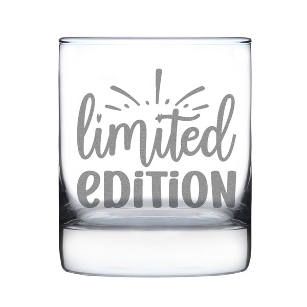 Limited Edition Rocks Glass Hand Engraved 10oz Etched Design Unique