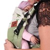 SCHMUSEWOLKE FirstEdition Baby Carrier Newborn and Toddlers Mirastar Olivine Organic