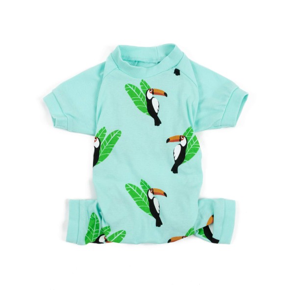 Leveret Dog Pajamas 100% Cotton Toucan Bird X-Large
