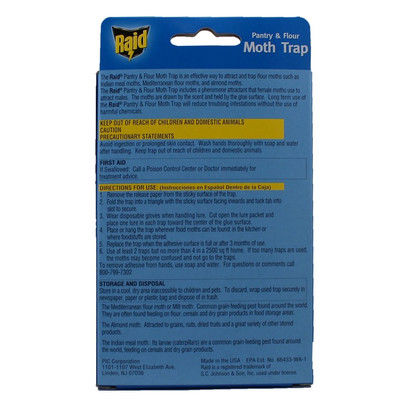 Raid Pantry & Flour Moth Trap (2 Pack)
