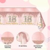 18th Birthday Decorations for Girls Pink Rose Gold Happy 18