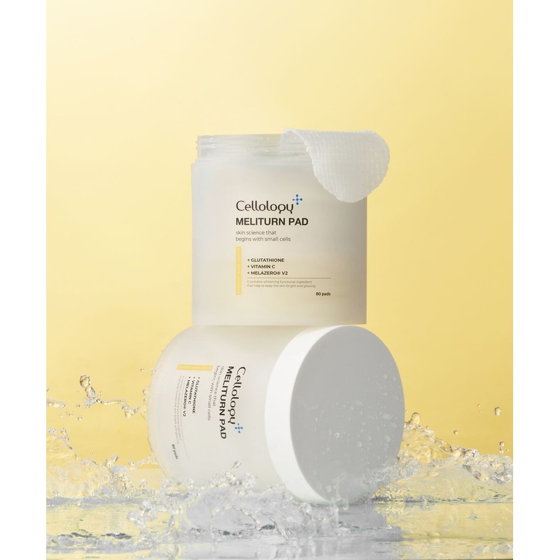 Cellology Meliturn Pad 80 Sheets / Whitening Functional Radiance Pad