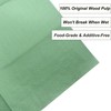 60 servilletas desechables de papel verde salvia, toallas de mano