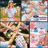 221Pcs Baseball Ice Cream Drip Plates Tableware Set (Serves 26)