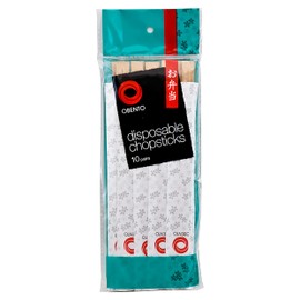 Obento Bamboo Chopsticks Blades (21 cm) 10 Pairs