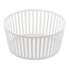 Yamazaki Home Tower Striped Steel Fruit Basket – Kitchen Storage