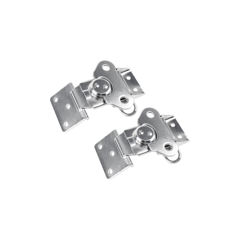 Geesatis Twist Latch & Keeper 2 Pcs Spring Loaded Butterfly