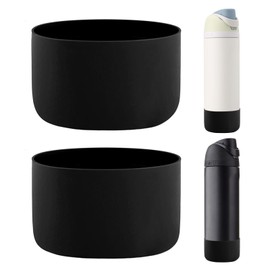 HEYSKAY 2PCS Silicone Boot for Owala Flask Water Bottle 24oz Anti-Slip Protective Sleeve for Owala Twist,FreeSip and Flip Stainless Steel Water Bottle BPA-Free Boot Bottom Base