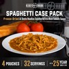 Ready Hour Spaghetti Case Pack (32 Servings), Freeze-Dried Spaghetti Pasta,