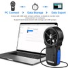 Handheld Anemometer Windspeed Meter 40m/s, Kethvoz CFM Wind Gauge with