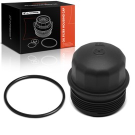 A-Premium Oil Filter Housing Cap Assembly Compatible with Land Rover Range Rover, Range Rover Evoque, Range Rover Sport, Range Rover Velar, Discovery, Discovery Sport, Defender 90, Defender 110