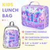 PinkSheep Kids Bento Lunch Box Set with 1200 ml Leak-Proof