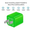 PowerBoost Charger 5W 1A USB Power Adapter [6-PACK] Universal USB