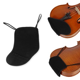 Violin Chin Rest Pad Cover 4/4 Violin Shoulder Rest Violin Chin Rest Pad Cover Protector Accessories for Violin Musical Instruments