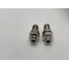 Air Suspension Fittings 2x 2” Long 3/8” PTC To 3/8”