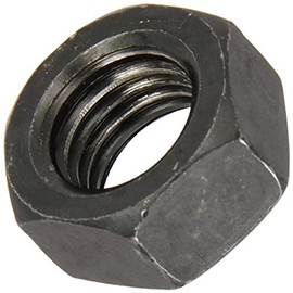 Small Parts M8D93410P Steel Hex Nut, Plain Finish, Class 10, DIN 934, Metric, M8-1.25 Thread Size, 13 mm Width Across Flats, 6.5 mm Thick (Pack of 100)