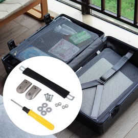 Luggage Case Handle Grip for Suitcase with Metal End Cap and Screwdriver (B015)