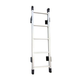 BIGalleons Basement Ladder 5 Rung, 54in H Aluminum Window Well Ladder, Fire Escape Ladder in Humid Environments with Load Capacity up to 500lbs Egress Ladder, Escape Ladder or Bunk Bed Ladder