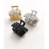 Vingtaine H7434-S Mini Bijou Hair Claw Petite Hair Clip, Casual,