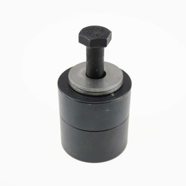 Globauto 1-1/2" Hole Punch & Flare Tool Dimple Plate Dies in Black