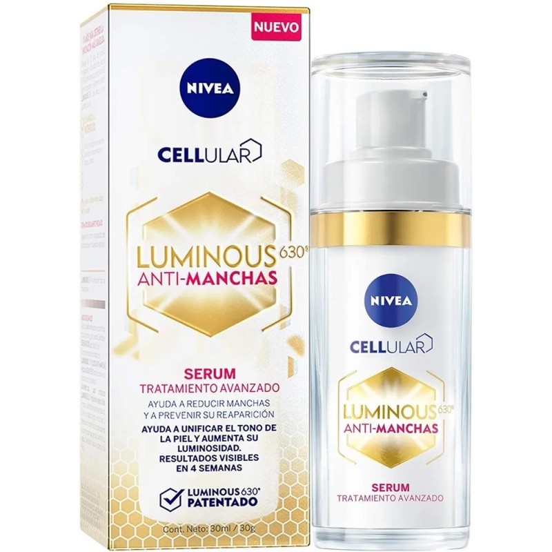 Nivea Serum Facial Anti-manchas Cellular Luminous630 30ml Mixta