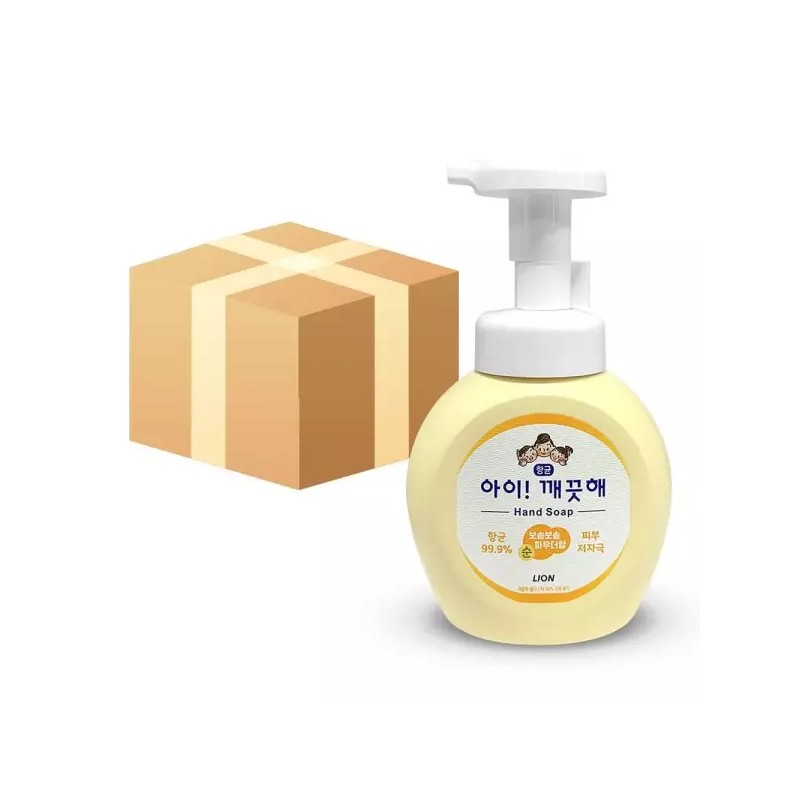 Ikkakkeuthae 아이깨끗해 센서티브케어 파우더향 용기 250ml 18개입/화장실/욕실/어린이집/업소/식당/버블/거품/가정용 Ikkak Cleansing Sensitive