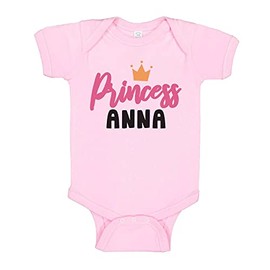 TATY Kids Princess Anna Baby Infant One Piece Bodysuit 18 Months Light Pink