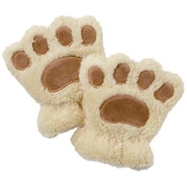 ふわふわだよ! カサカサミトン