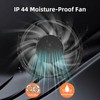 172mm DC 17251 Axial Ventilation Fan (3500RPM) - High-Speed Dual