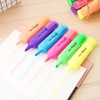 DELI Chisel Tip Highlighter Pens 1-5mm Blue Fade Resistant Quick