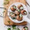 DOERDO 6PCS Stainless Steel Escargot Snail Tongs with Forks, Kitchen