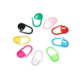 VAPKER 150PCS Knitting Stitch Markers Counter Crochet Locking Stitch Needle Clips 10 Assorted Colors