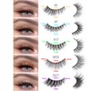 EMEDA 10 Styles False Eyelashes Natural False Eyelashes Set 10