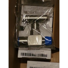 PIC Gauge Needle Valve Ss316 NV-SS-1/4-gS-180-MXF (6k psi) Soft Seat Mnpt X Fnpt  1 Qty